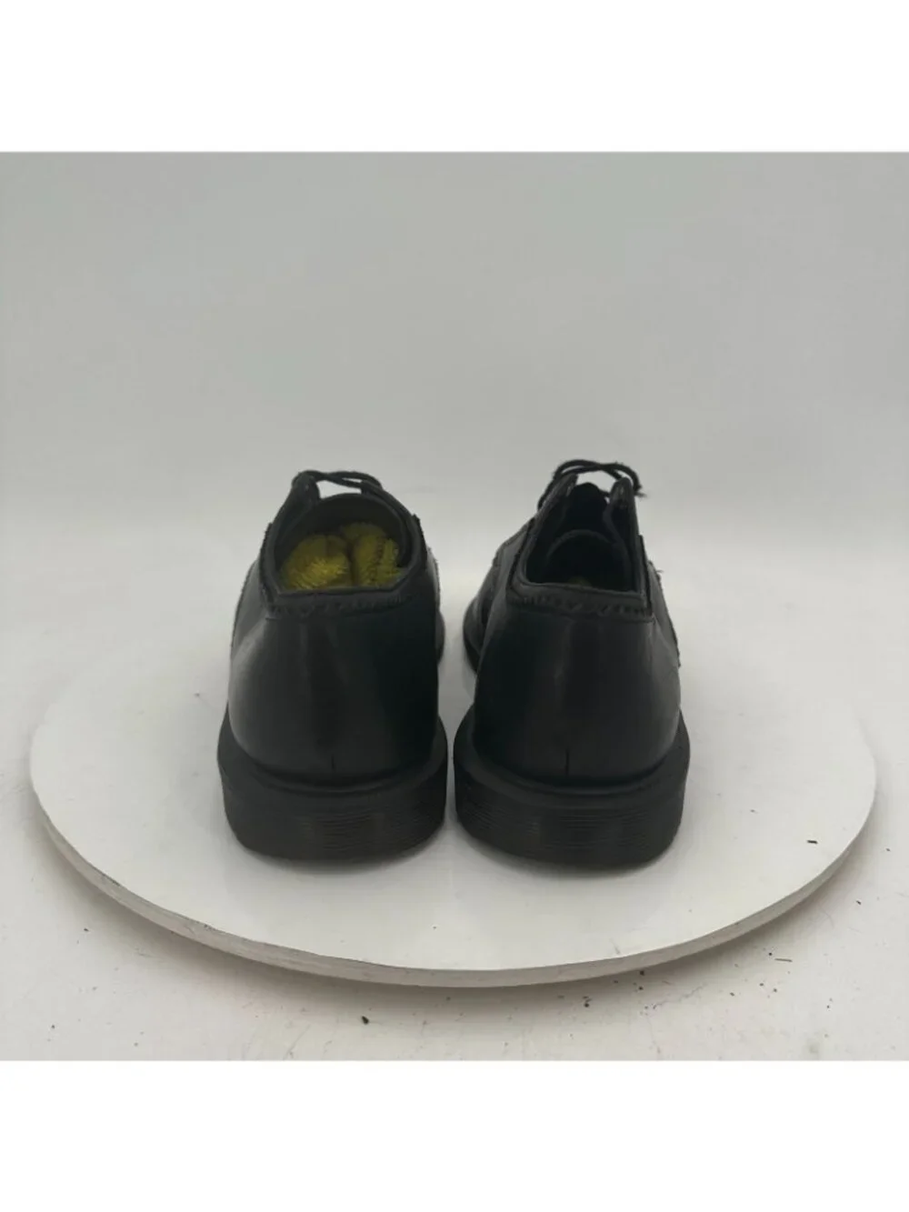 Dr. Martens Trulia Women Size 5 Black Smooth Leather Low Top Derby Shoes - Picture 5 of 11